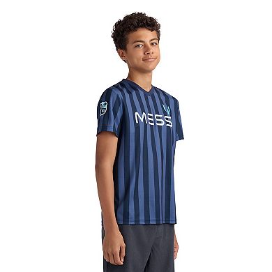 Boys 8-20 Messi Classic Striped Top