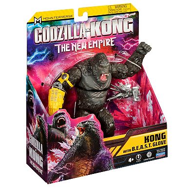 Godzilla x Kong 6-in. Kong with B.E.A.S.T. Glove