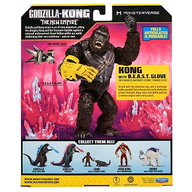 Godzilla x Kong 6-in. Kong with B.E.A.S.T. Glove