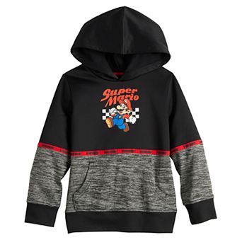 Boys 4-12 Jumping Beans® Super Mario Active Graphic Fleece Hoodie