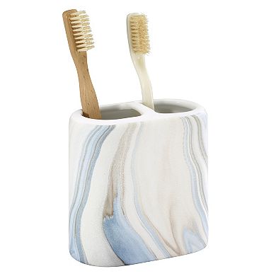 Avanti Waves Marbled Toothbrush Holder