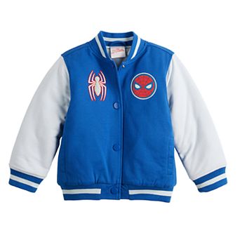 Toddler Boy Spider-Man Varsity Jacket