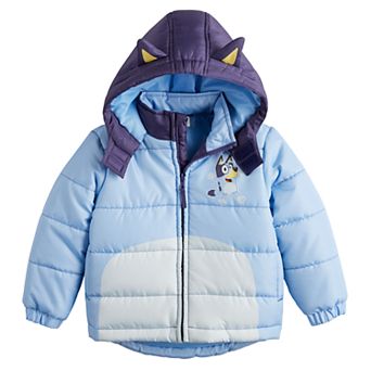 Toddler Boy Bluey Puffer Jacket