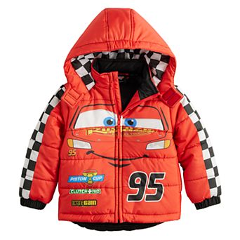 Disney / Pixar’s Cars Lightning McQueen Toddler Boy Puffer Jacket