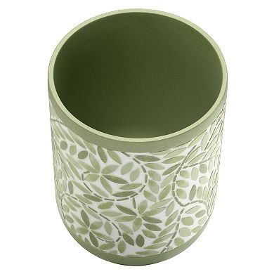 Avanti Stratford Vine Print Wastebasket