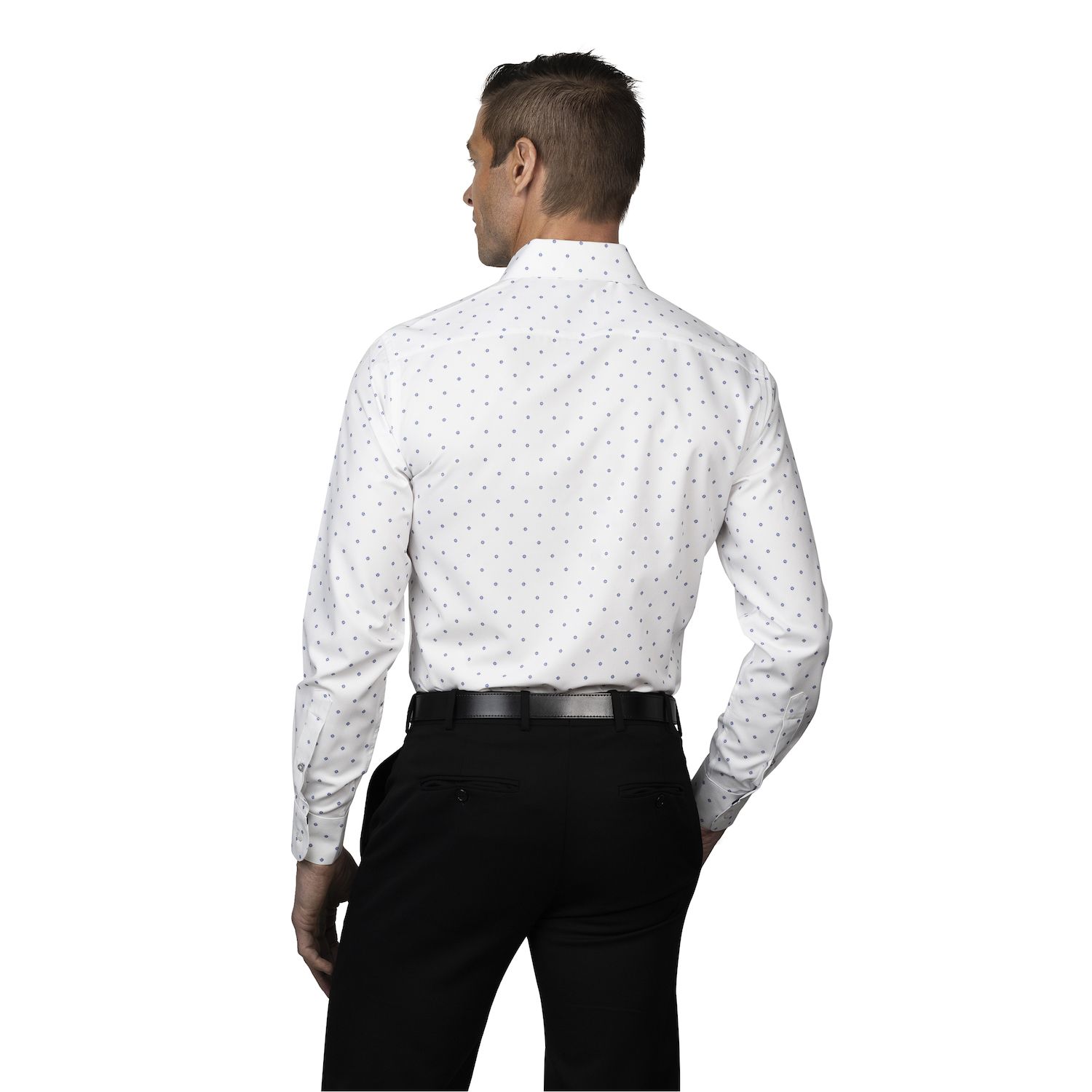 ben sherman mens dress shirts Long Sleeve Signature Oxford Shirt in Black