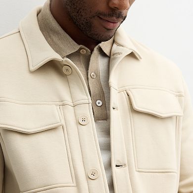 Men's Apt. 9 Fleece Button-Front Shacket