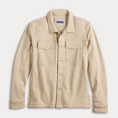 Men's Apt. 9 Fleece Button-Front Shacket