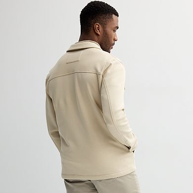Men's Apt. 9 Fleece Button-Front Shacket