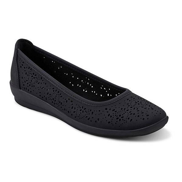 Easy Spirit Alessia Women's Perforated Demi Wedge Flats