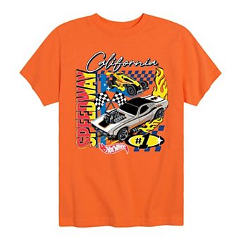 Boys 8-20 Hot Wheels California Speedway Graphic Tee