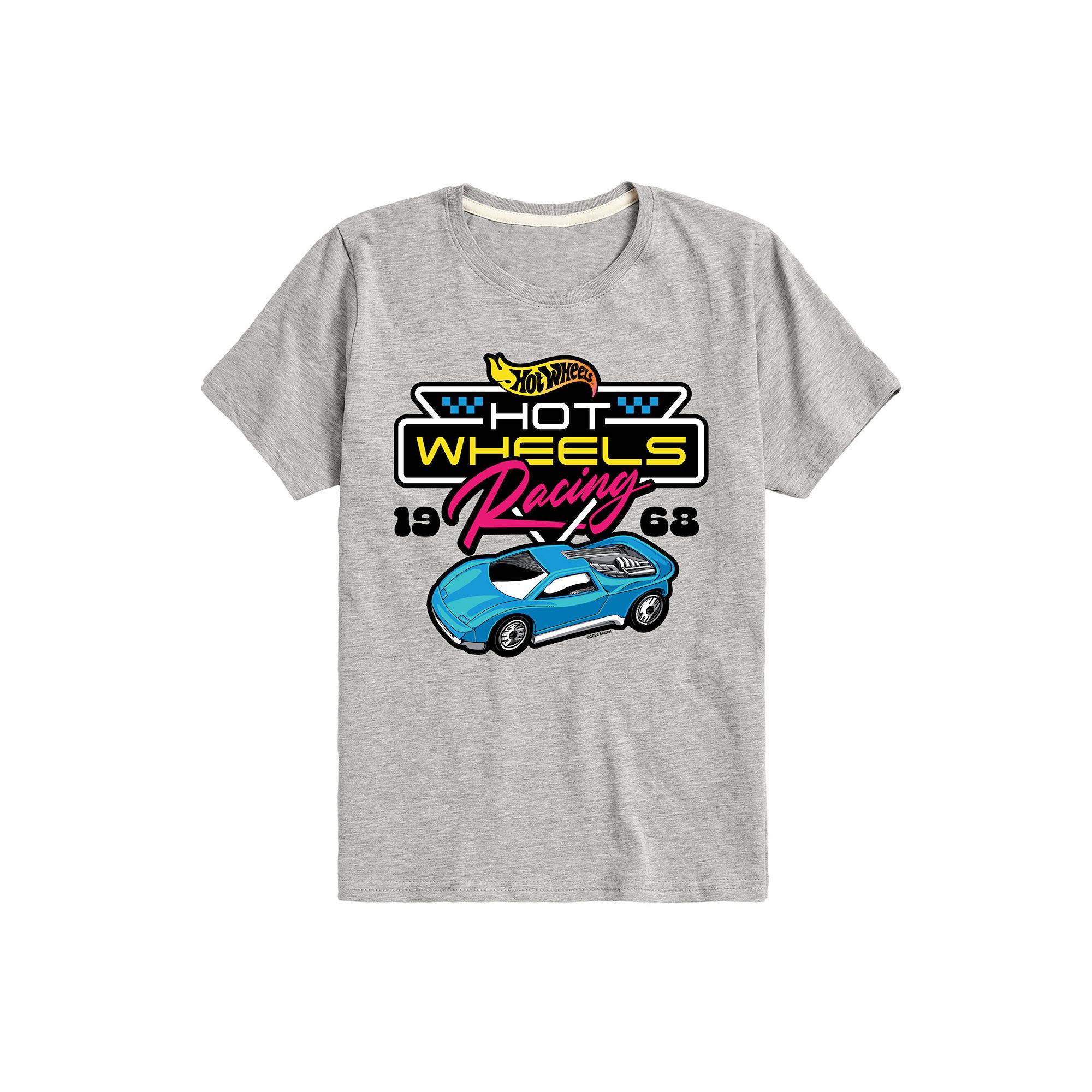 Boys 8-20 Hot Wheels Racing Graphic Tee, Boys, Size: Medium, Grey Gray