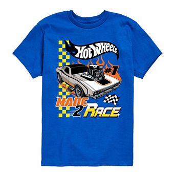 Boys 8-20 Hot Wheels Made 2 Race Graphic Tee