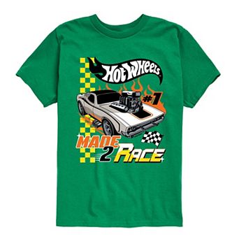 Boys 8-20 Hot Wheels Made 2 Race Graphic Tee