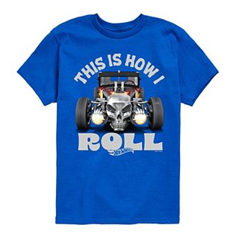 Boys 8-20 Hot Wheels This Is How I Roll Graphic Tee