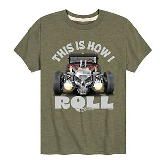 Boys 8-20 Hot Wheels This Is How I Roll Graphic Tee