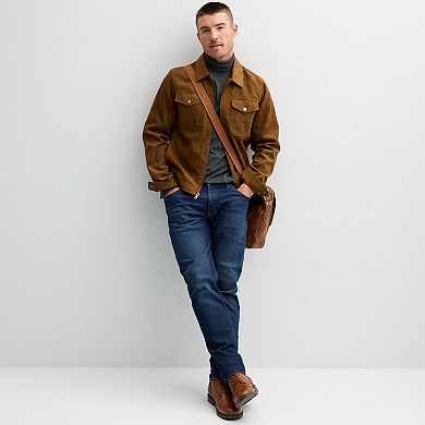 Apt. 9® Faux Suede Trucker Jacket