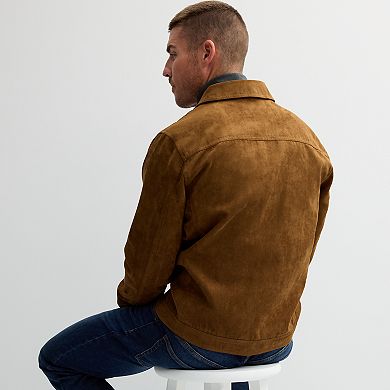 Apt. 9® Faux Suede Trucker Jacket