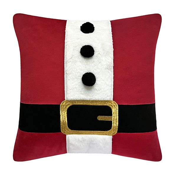 St. Nicholas Square® Santa Belly Pillow - Red