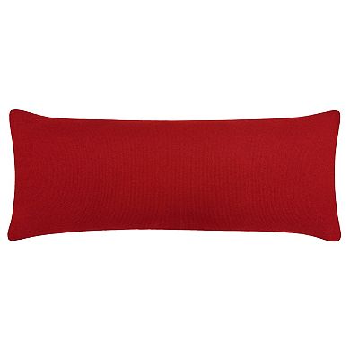 St. Nicholas Square® Red Merry Christmas Knit Pillow