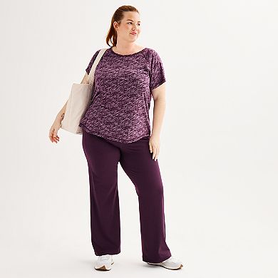 Plus Size Tek Gear® Essential Soft Open Hem Pants