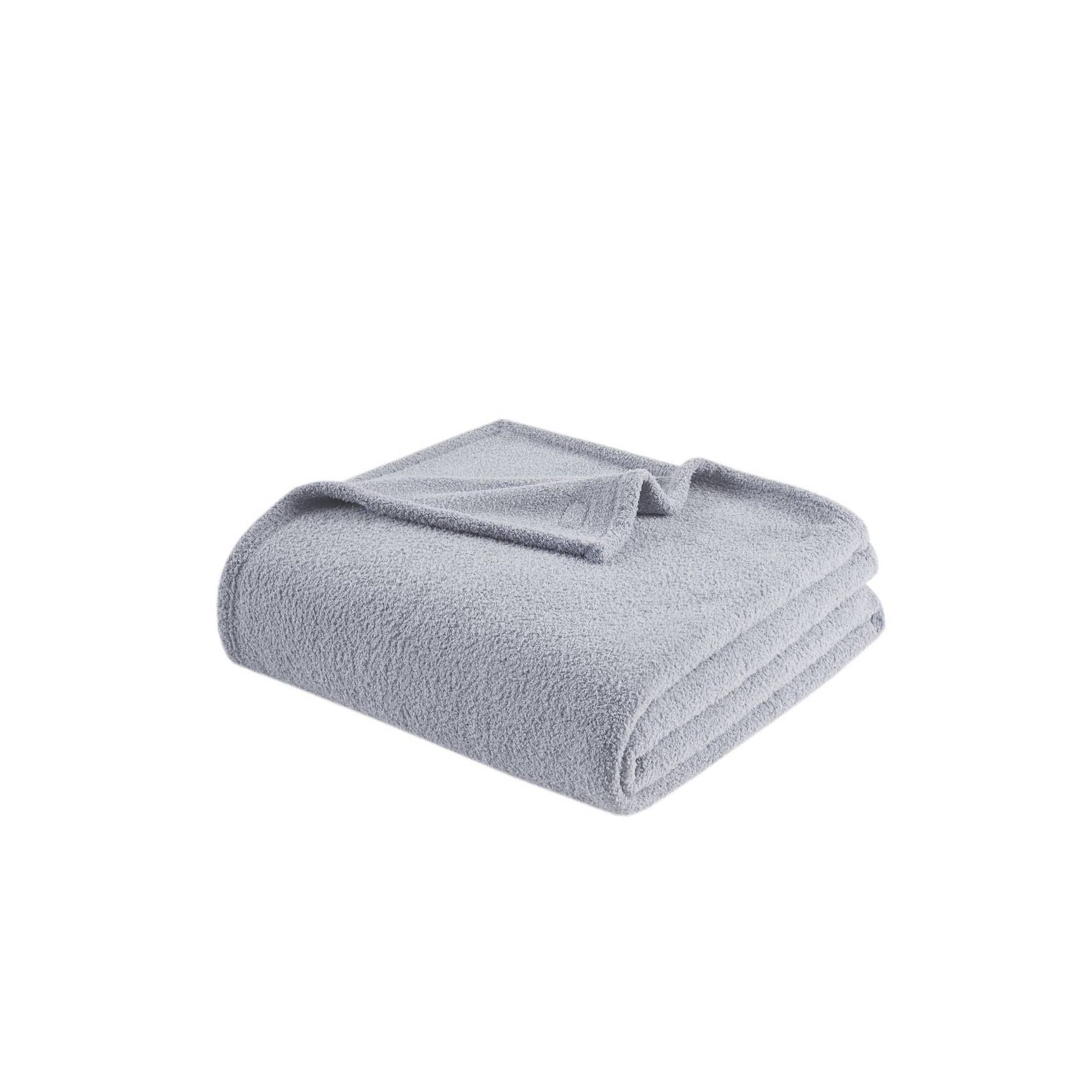 Madison Park Dream Soft Blanket, Gray