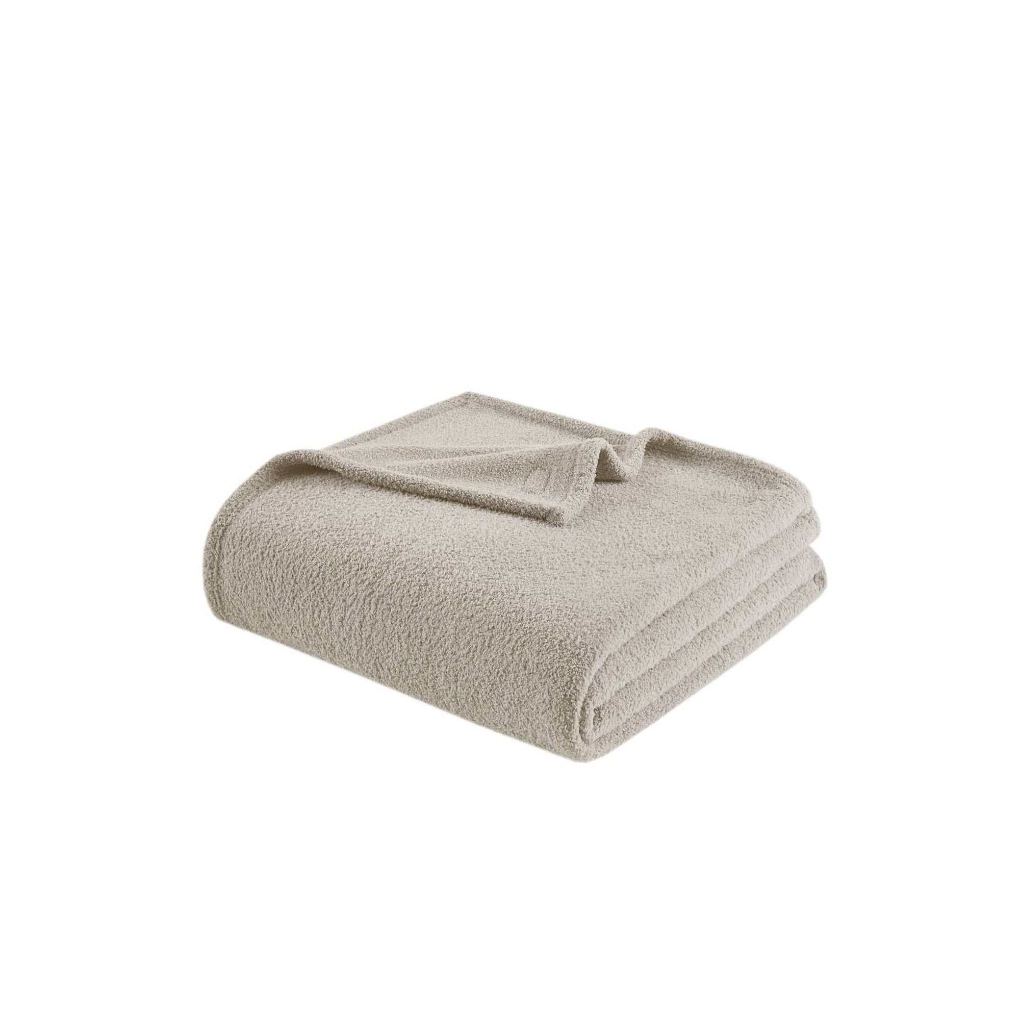 Madison Park Dream Soft Blanket, Brown