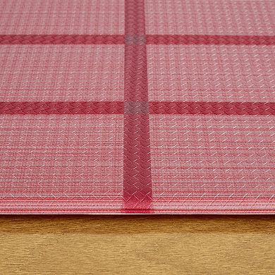 Town & Country Basics Comfort Plus Windowpane Plaid Anti Fatigue Comfort Mat