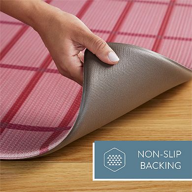 Town & Country Basics Comfort Plus Windowpane Plaid Anti Fatigue Comfort Mat