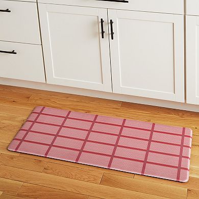 Town & Country Basics Comfort Plus Windowpane Plaid Anti Fatigue Comfort Mat