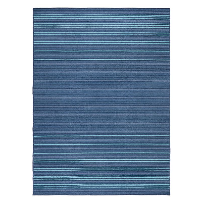 UPC 769924706152 product image for Town & Country Basics Layne Modern Stripe Everwash™ Washable Area Rug with Non-S | upcitemdb.com