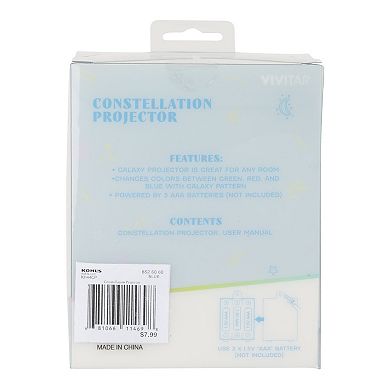 Vivitar Constellation Projector Table Night Light