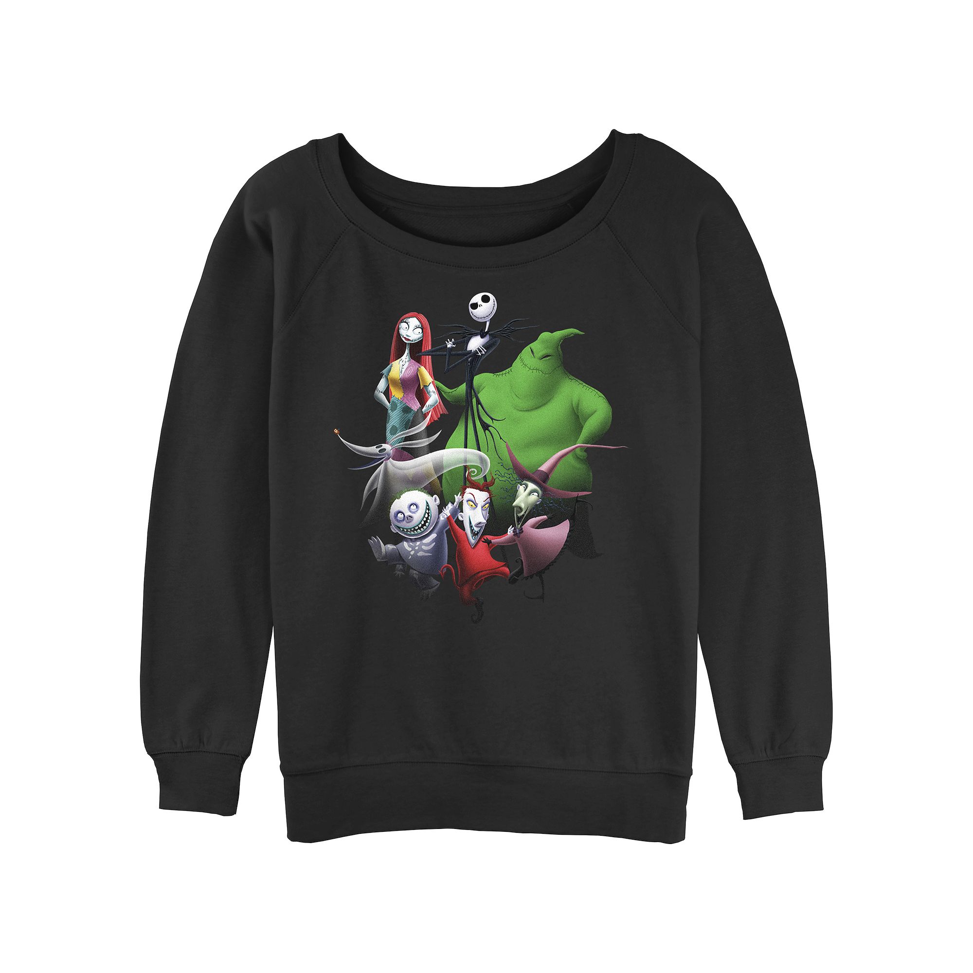 Disneys The Nightmare Before Christmas Juniors Group Shot Slouchy Terry G