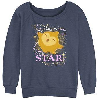 Disney's Wish Juniors' I'm A Star Slouchy Terry Graphic Pullover