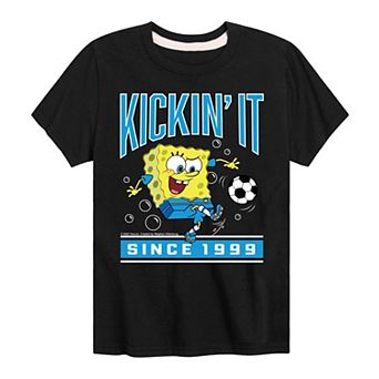 Boys 8-20 Spongebob Squarepants Kickin' It Graphic Tee