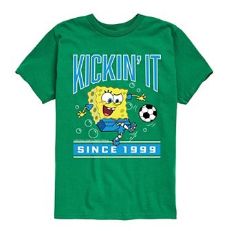 Boys 8-20 Spongebob Squarepants Kickin' It Graphic Tee