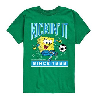 Boys 8-20 Spongebob Squarepants Kickin' It Graphic Tee