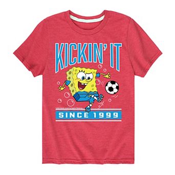 Boys 8-20 Spongebob Squarepants Kickin' It Graphic Tee