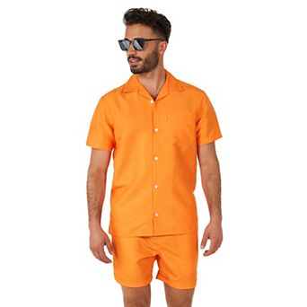 Men's OppoSuits The Orange Short-Sleeve Shirt & Shorts Set
