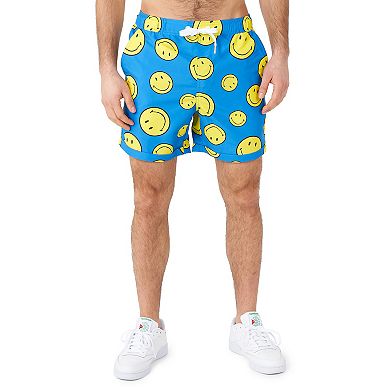 Men's OppoSuits SMILEY Summer Fade Short Sleeve Button Down Shirt & Shorts Set