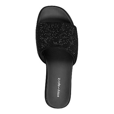 Easy Spirit Torin Jeweled Women's One Band Slide Sandals