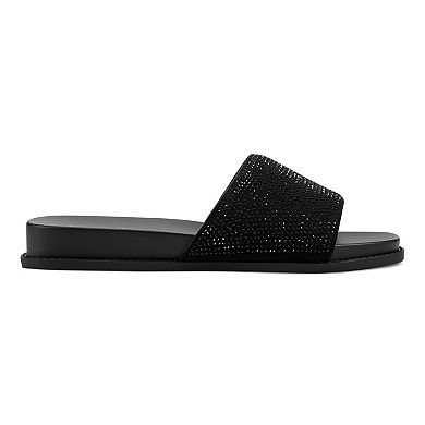 Easy Spirit Torin Jeweled Women's One Band Slide Sandals