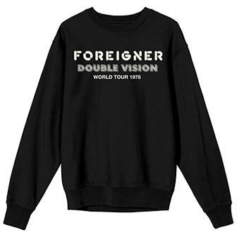 Men's Foreigner Double Vision 1978 World Tour Sweatshirt