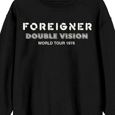Men's Foreigner Double Vision 1978 Long Sleeve Tee