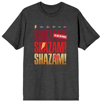Men's Shazam 2 Fury Of The Gods We Are The Power Tee
