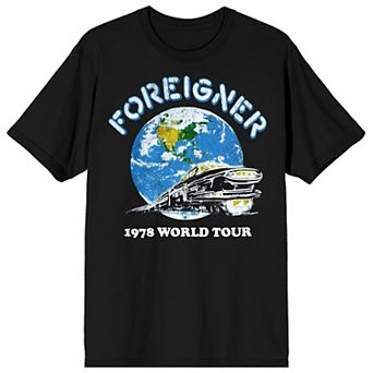 Men's Foreigner 1978 World Tour Tee