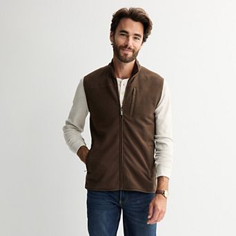 Men's Sonoma Goods For Life® Sweater Fleece Vest
