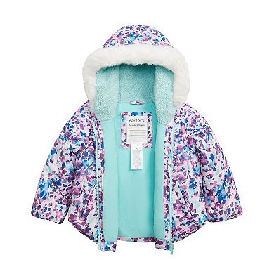 Baby & Toddler Girl Carter's 2-Piece Snowsuit Jacket & Snow Pants Set