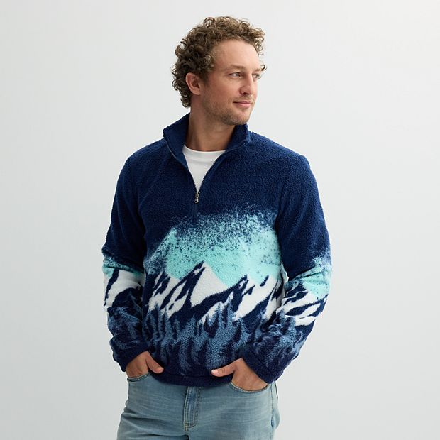 Men's Sonoma Goods For Life® Arctic Fleece Half Zip