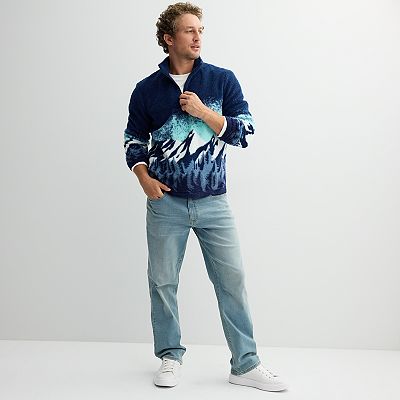 Men's Sonoma Goods For Life® Arctic Fleece Half Zip